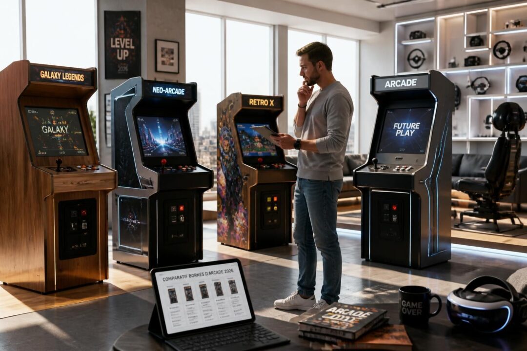 découvrez notre guide complet pour acheter une borne d'arcade en 2026 et faites le meilleur choix grâce à nos conseils d'experts.