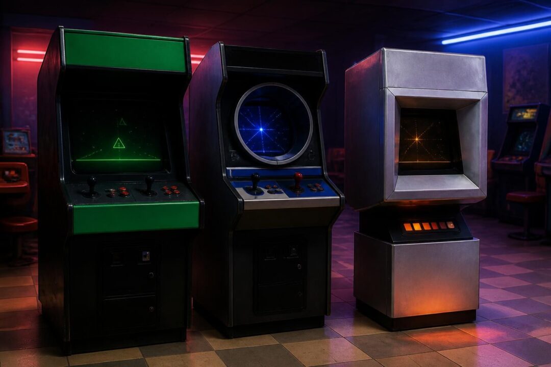 découvrez notre sélection exclusive de bornes d'arcade rares et mythiques, incluant radarscope, sega time traveler et computer space, pour les passionnés de jeux vintage.