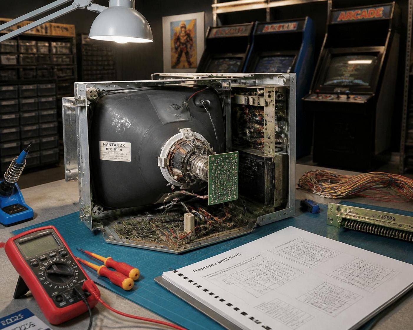 découvrez notre documentation technique arcade incluant les manuels des moniteurs hantarex, playchoice et atomiswave, ainsi que des guides sur les connecteurs jamma et des livres de référence essentiels pour passionnés et professionnels.