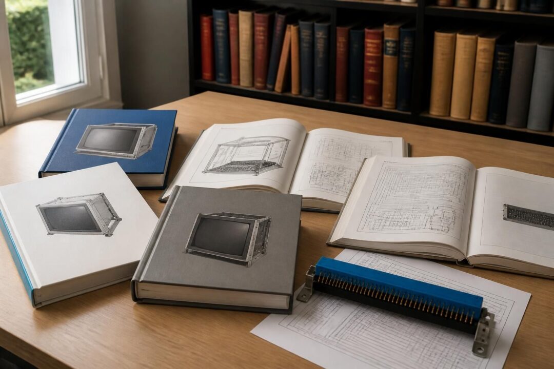découvrez notre documentation technique complète dédiée à l'arcade : manuels pour moniteurs hantarex, playchoice et atomiswave, connecteurs jamma ainsi que des livres de référence indispensables pour tous les passionnés et techniciens.