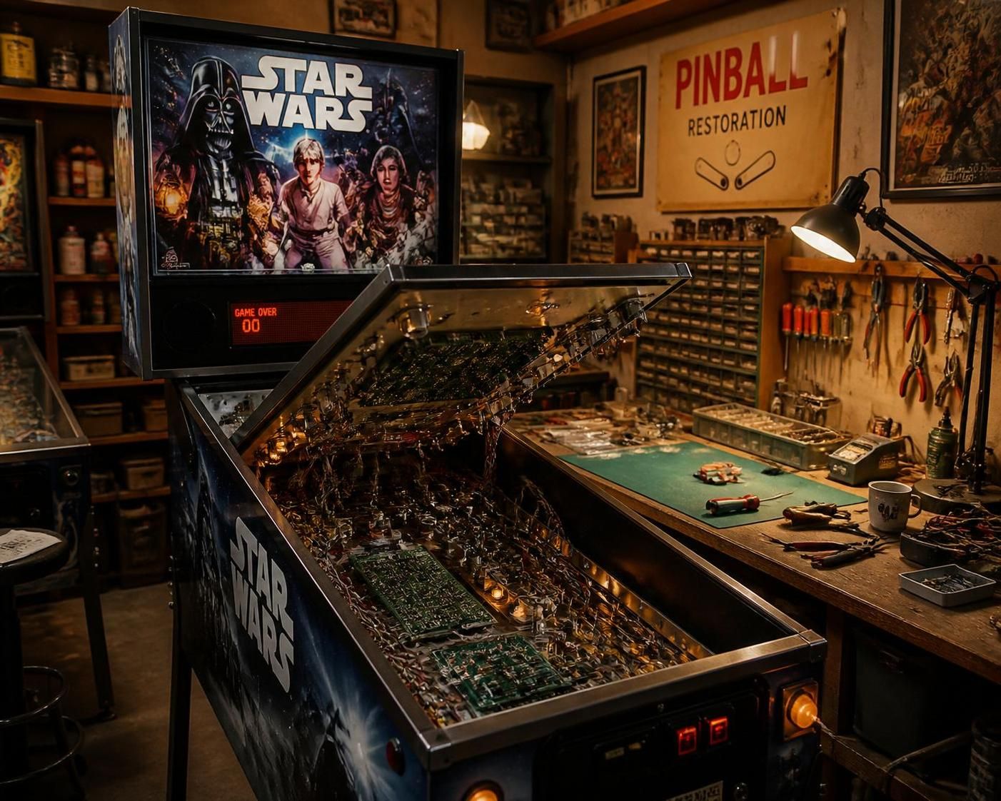 découvrez notre guide complet sur les flippers de collection star wars et doctor who : évaluation de leur cote, conseils pour la restauration et astuces d'achat pour passionnés.