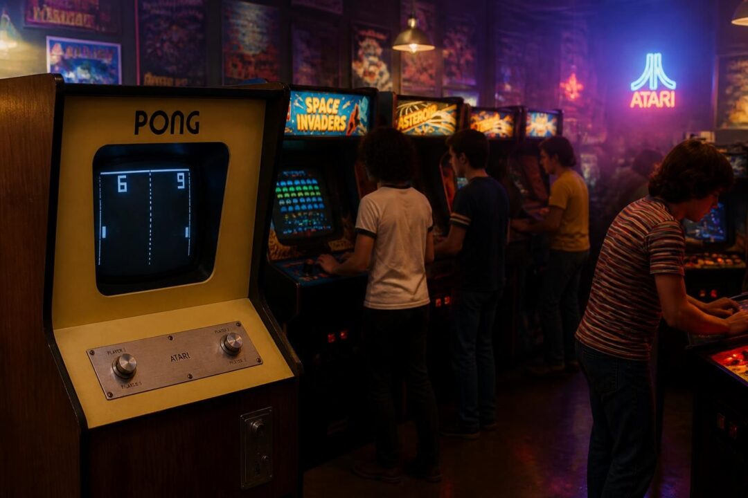 découvrez l'évolution fascinante du jeu d'arcade, du premier jeu vidéo aux années dorées des salles d'arcade, et plongez dans l'histoire emblématique de ce divertissement rétro.