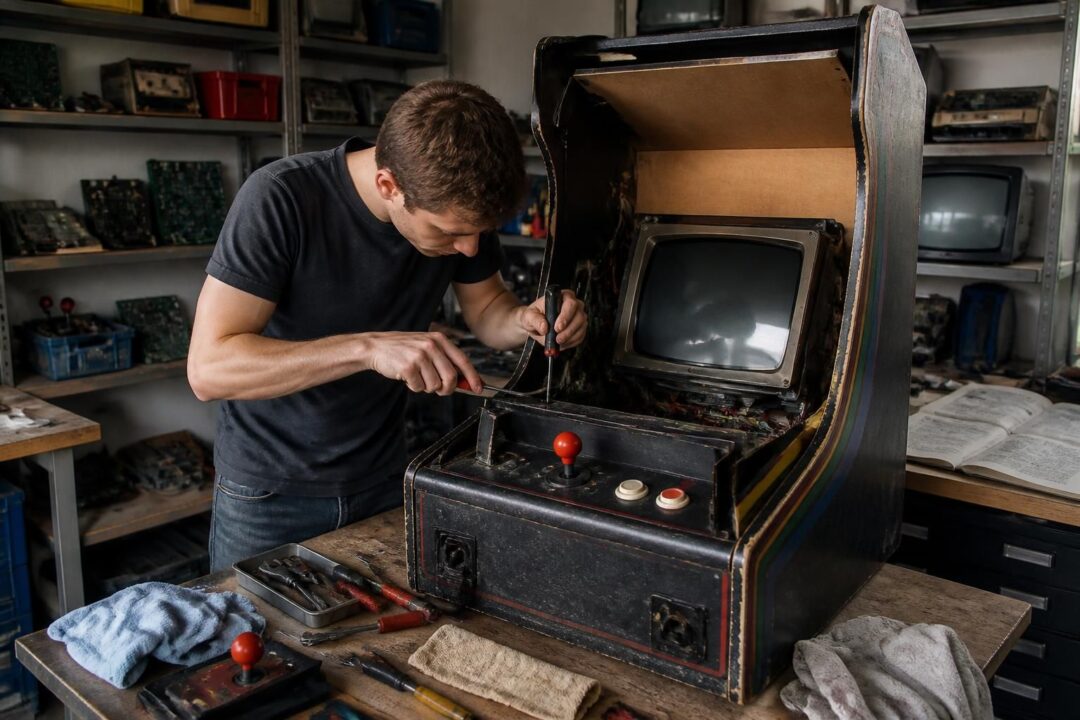 découvrez notre guide complet pour débutants sur la restauration d'une borne d'arcade, étape par étape, pour redonner vie à vos jeux rétro préférés.